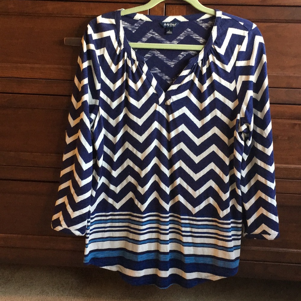 Chevron Lucky Brand; Size L